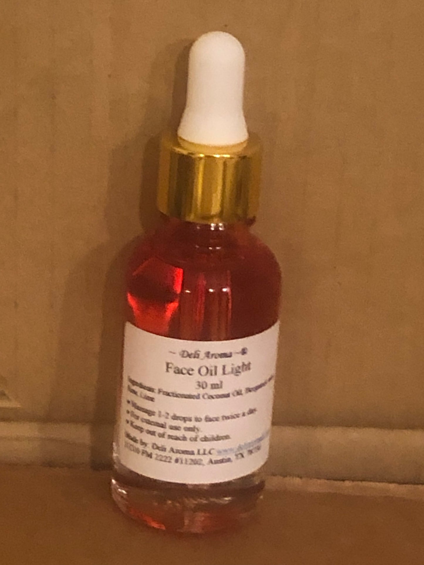 Face Oil Light - Deli Aroma