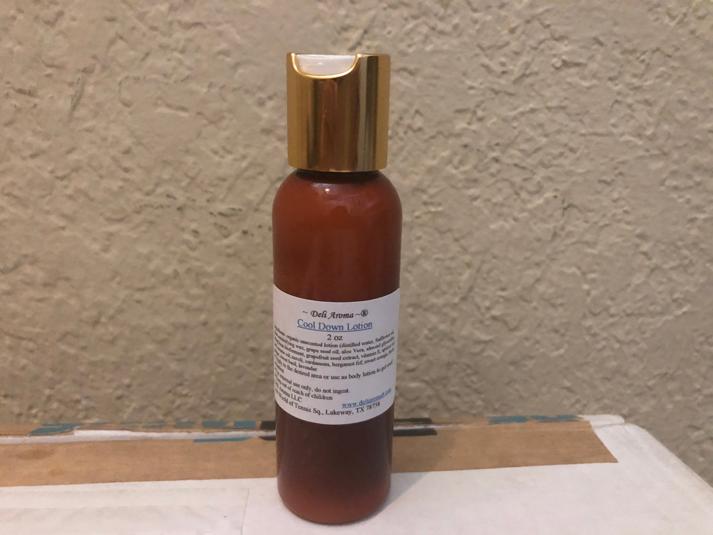 Cool Down Body Lotion - Deli Aroma