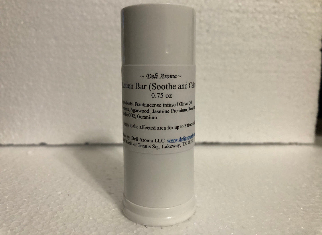 Lotion Bar (Soothe and Calm) 0.75oz - Deli Aroma