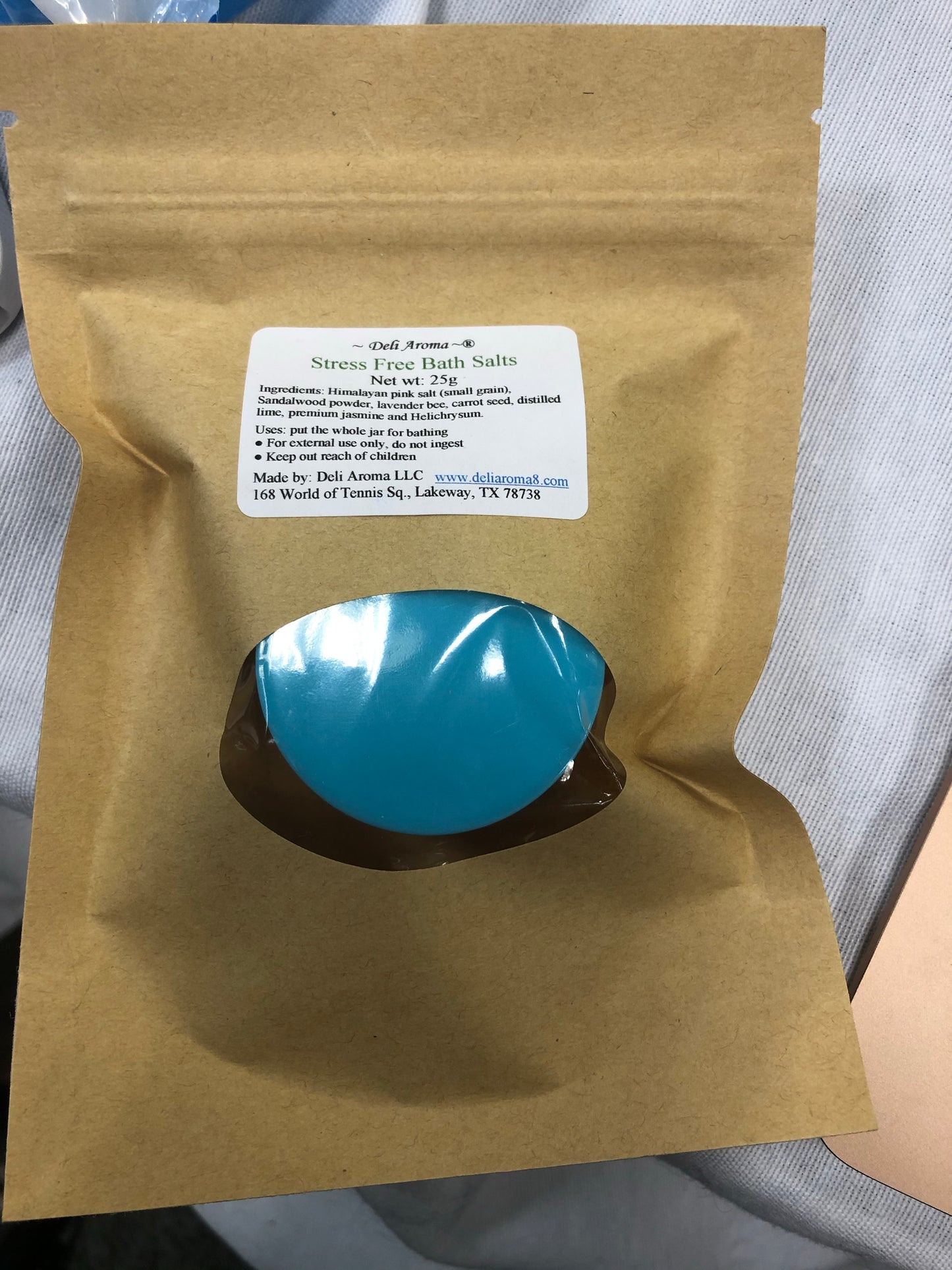 Stress Free Bath Salts - Deli Aroma 