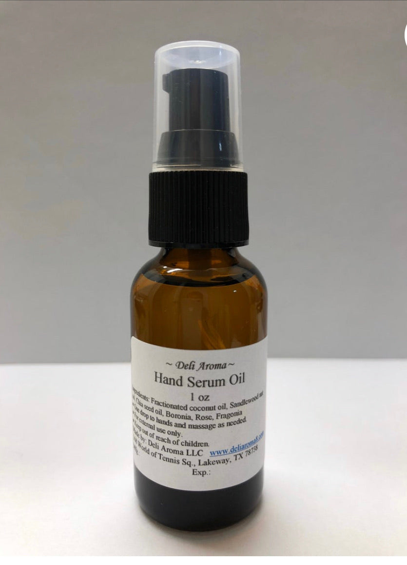 Hand Serum Oil Fresh and Hydrating 30ML - Deli Aroma 